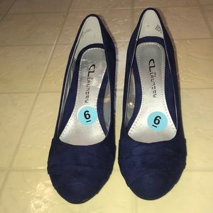 CL by laundry wedge shoes